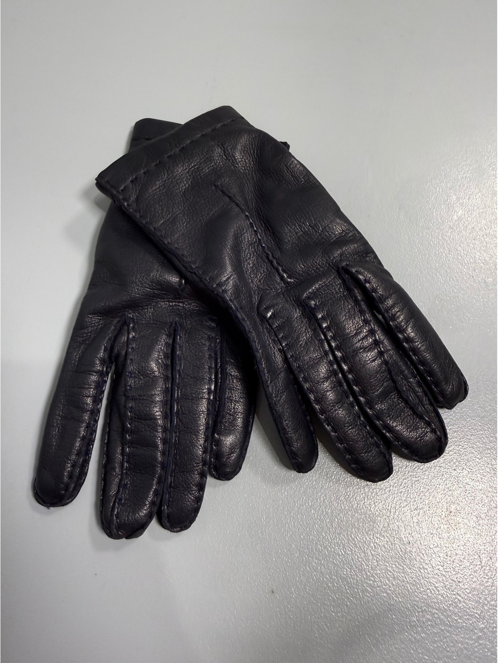 Vintage Italian Leather Gloves for women, Size 7